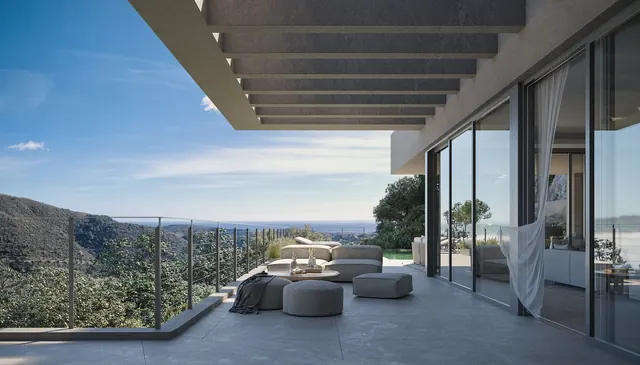 E15 · Benahavís &mdash; render exteriores