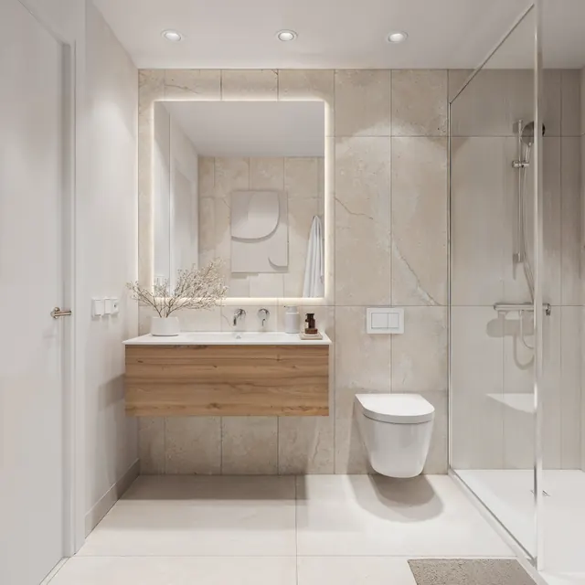 Aedas Homes · Unika, Estepona &mdash; render interiores