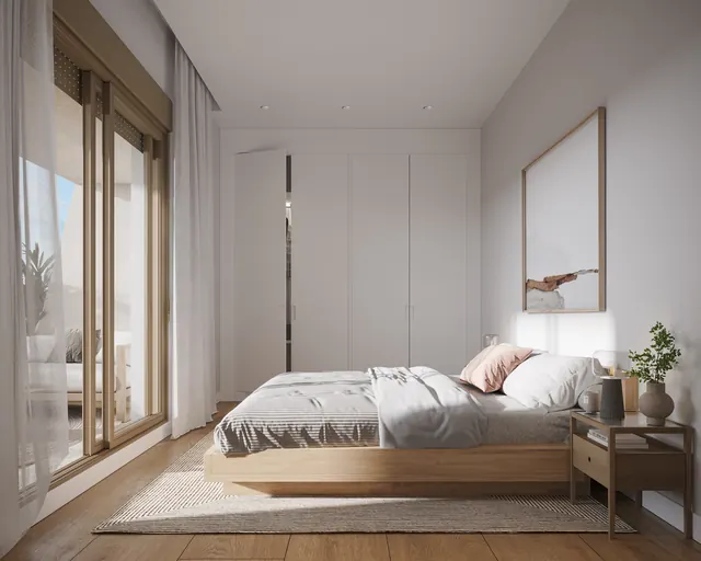Juan Vega Arquitectos · Albareda &mdash; render interiores